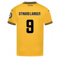 Maglie da calcio Wolves Jorgen Strand Larsen #9 Prima Maglia 2024-25 Manica Corta